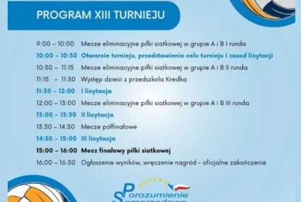 Turniej charytatywny. Zapraszamy na licytację